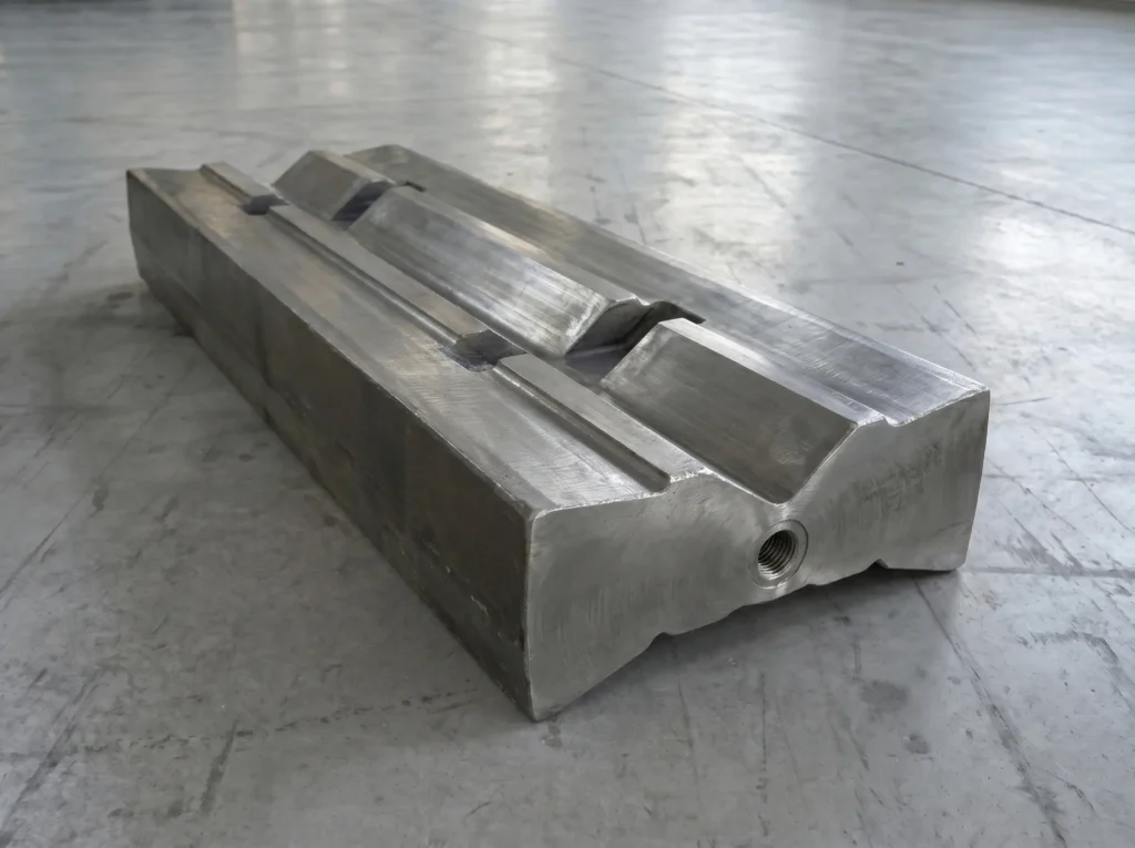 martensitic-ceramic-impact-crusher-blow-bar martensitic steel impact crusher blow bar with ceramic inserts for high wear resistance