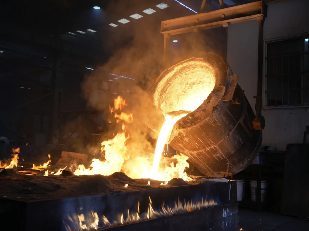 crusher-wear-parts-foundry-casting-process Foundry casting process for crusher wear parts manufacturing