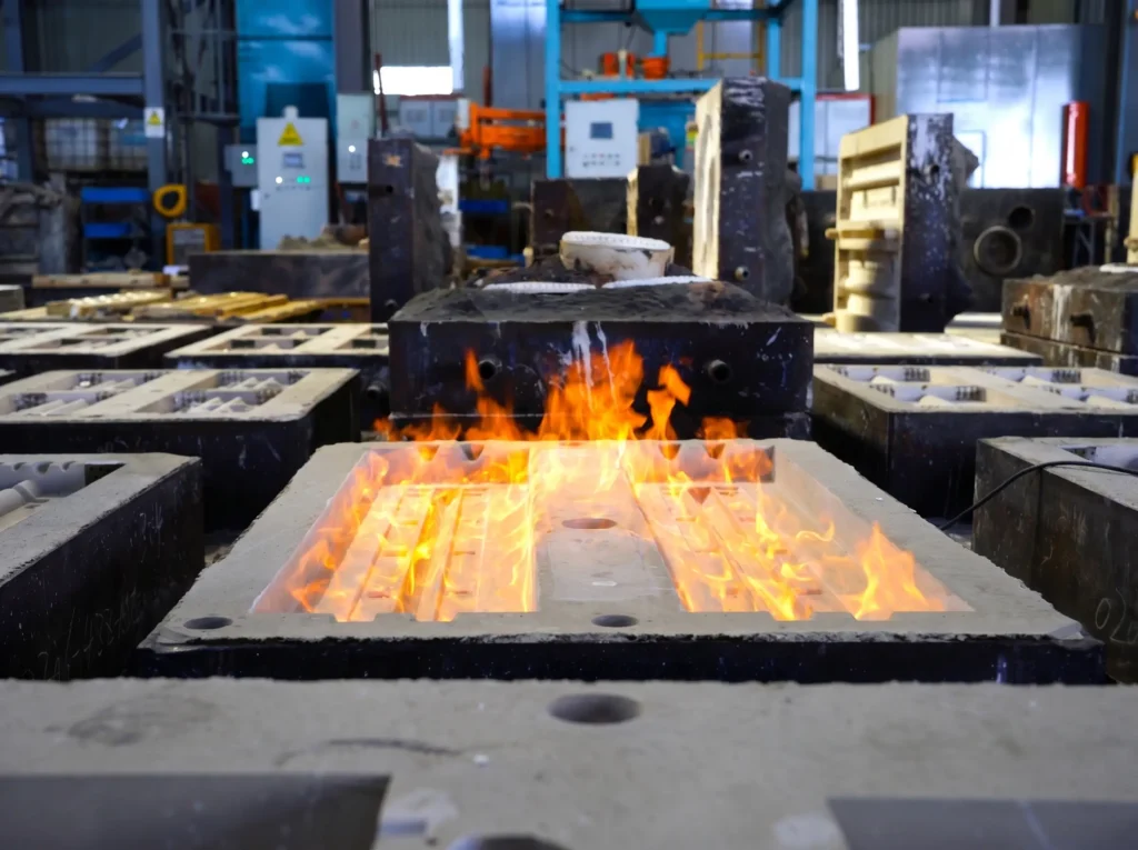 crusher-wear-parts-molding-process Casting mold preparation process for crusher wear parts manufacturing