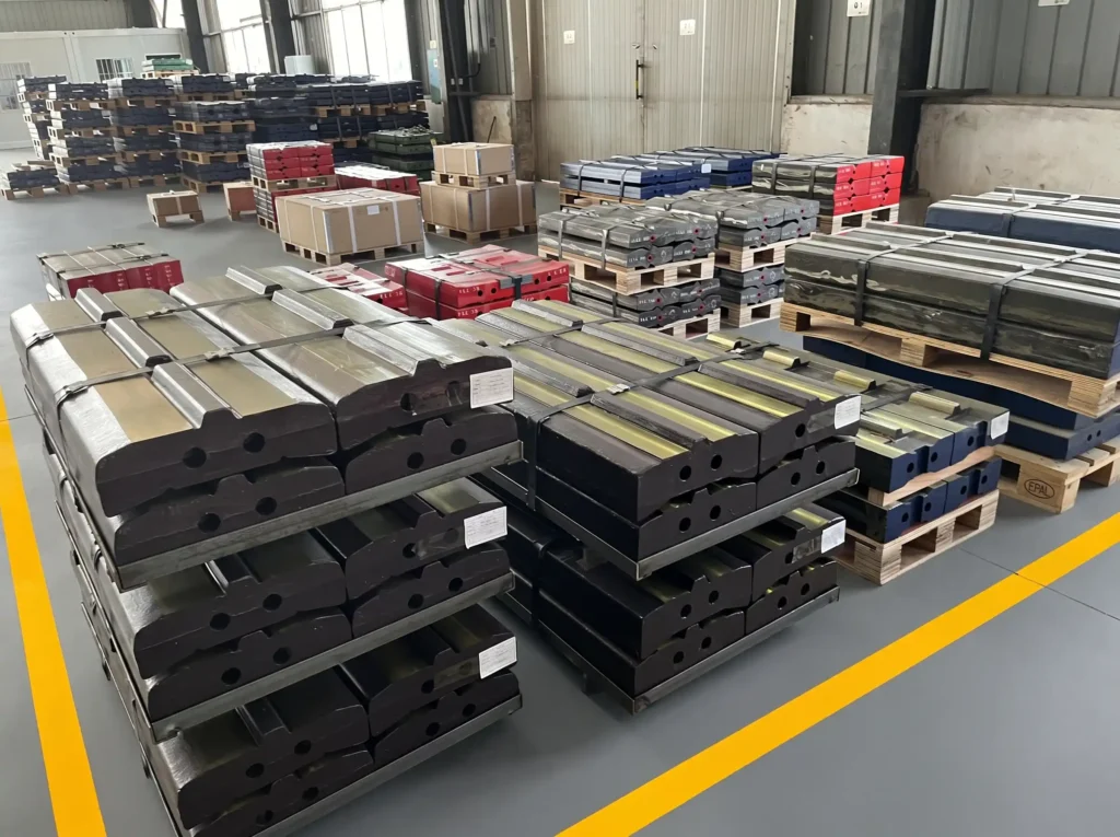 crusher-wear-parts-warehouse-inventory Crusher wear parts inventory and warehouse management