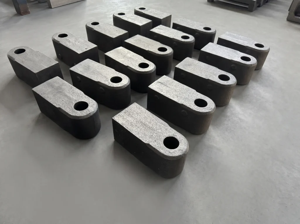 oem-alloy-steel-hammer-crusher-parts OEM alloy steel crusher hammers for cement and aggregate industries