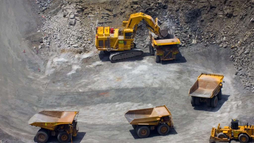 Open-pit mining operation in Australia supporting mining and crusher wear parts applications