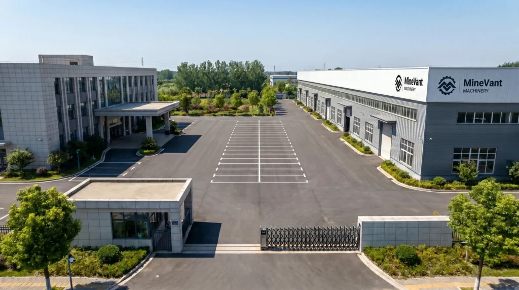 MineVant manufacturing facility for crusher wear parts and industrial castings