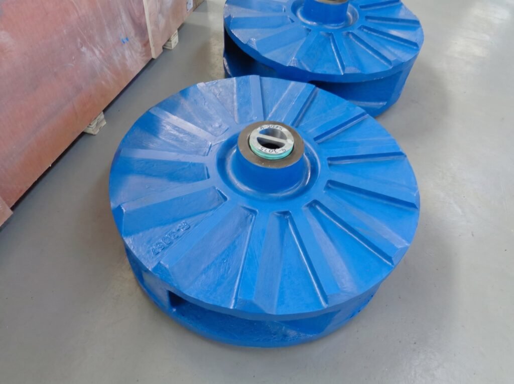 minevant-slurry-pump-impeller MineVant slurry pump impeller manufactured for abrasive slurry handling and mining applications.